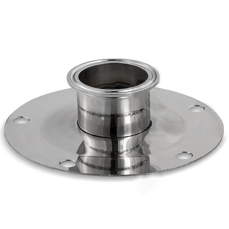 Cube cover with 110 mm neck with CLAMP 2 inches в Астрахани