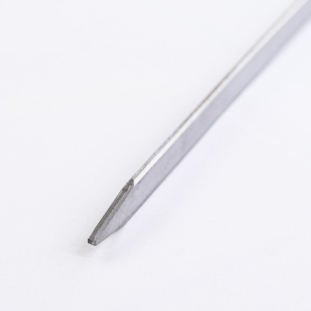Шампур нержавеющий 670*12*3 мм с деревянной ручкой в Астрахани