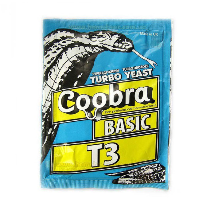 Turbo yeast alcohol "COOBRA" BASIC T3 (90 gr) в Астрахани