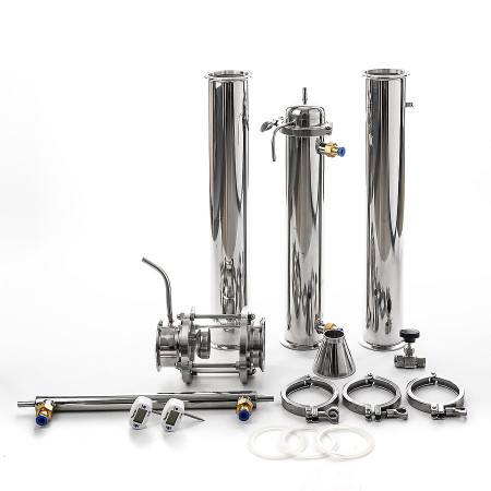 Distillation column element with CLAMP 3 inches в Астрахани