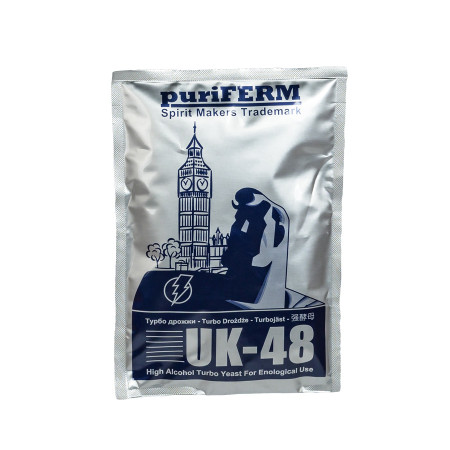 Turbo Yeast alcohol Puriferm UK-48 TURBO (128 gr) в Астрахани
