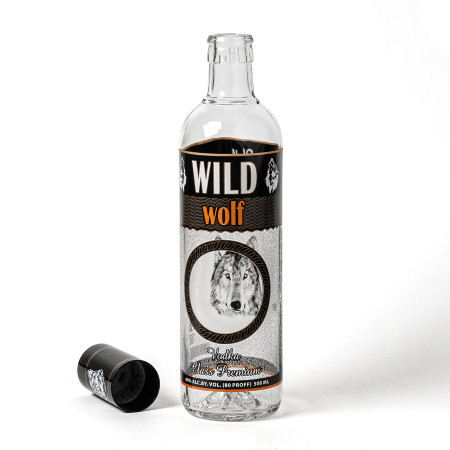 Souvenir bottle "Wolf" 0.5 liter в Астрахани